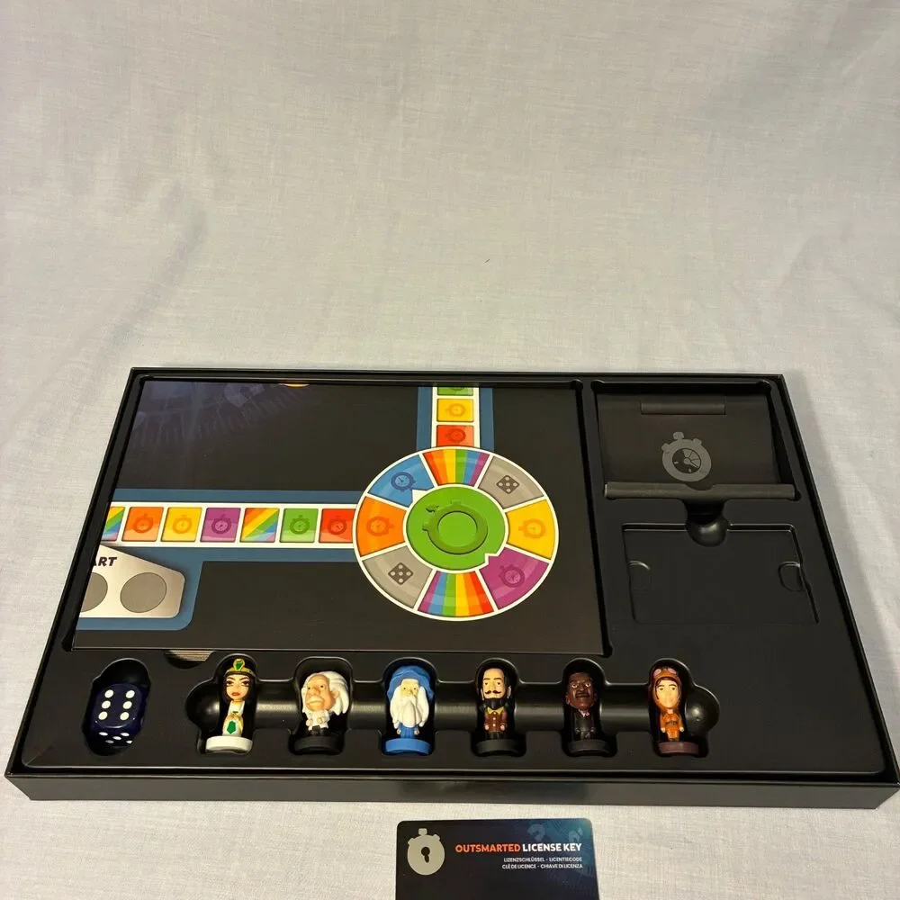 Outsmarted! The Live Family Quiz Show Board Game | Ages 8+ Qplay